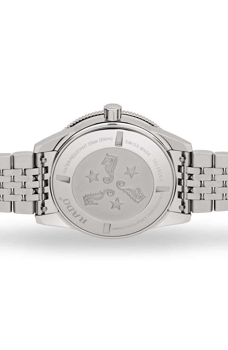 RADO HyperChrome Captain Cook Automatic Bracelet Watch, 42mm, Alternate, color,