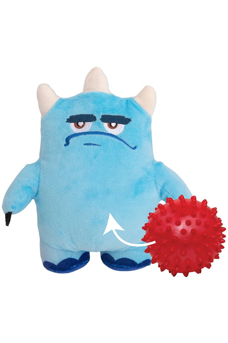 Plush Dog Toy, Alternate, color, Blue