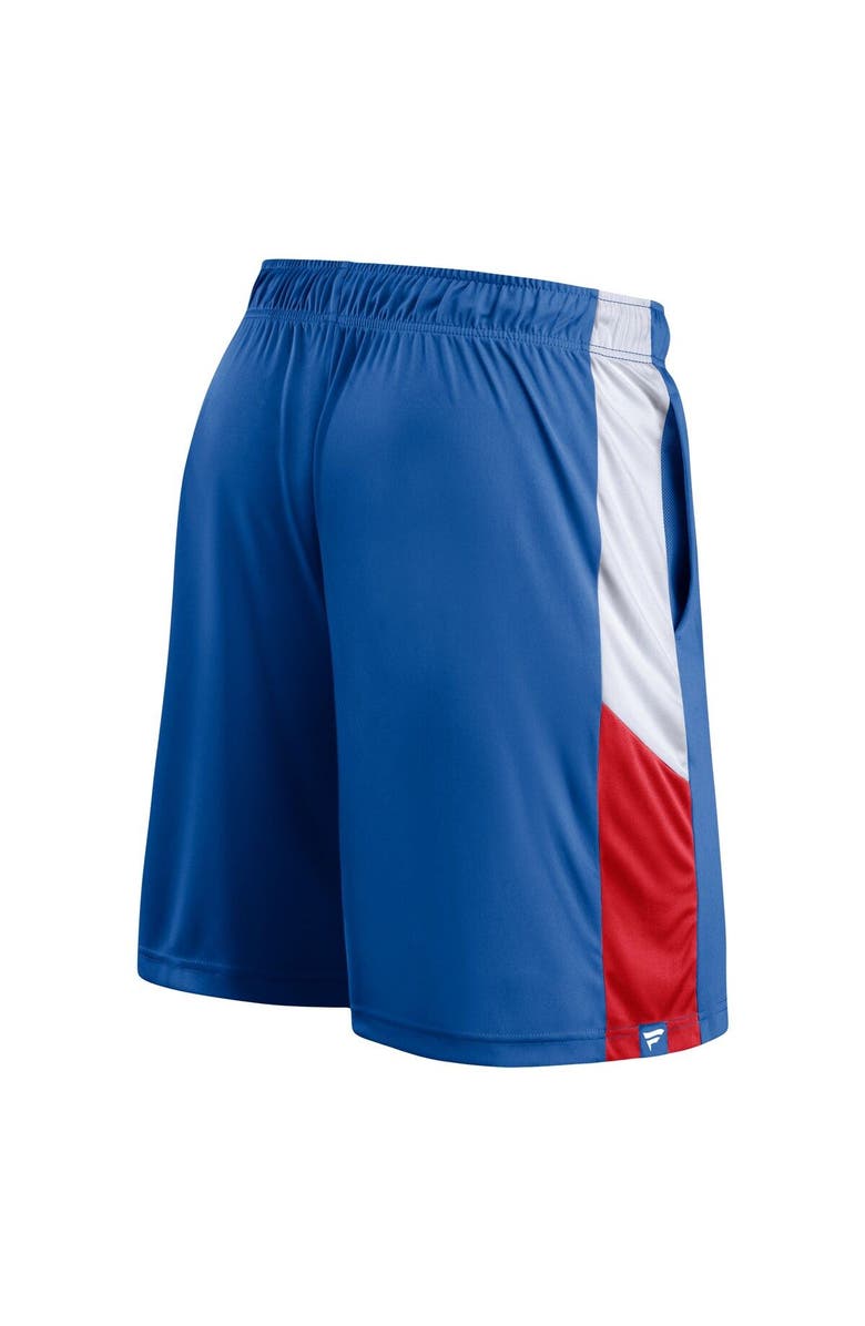 FANATICS Men's Fanatics Branded Royal Philadelphia 76ers Big & Tall Champion Rush Practice Shorts, Alternate, color, Royal