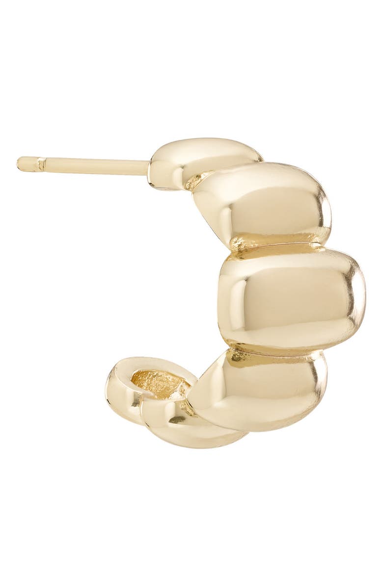 ATHRA LUXE Graduated Oval Hoop Earrings, Alternate, color, Gold