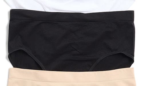 Nordstrom Rack Seamless 5-pack Full Briefs In Pink Hero Multi