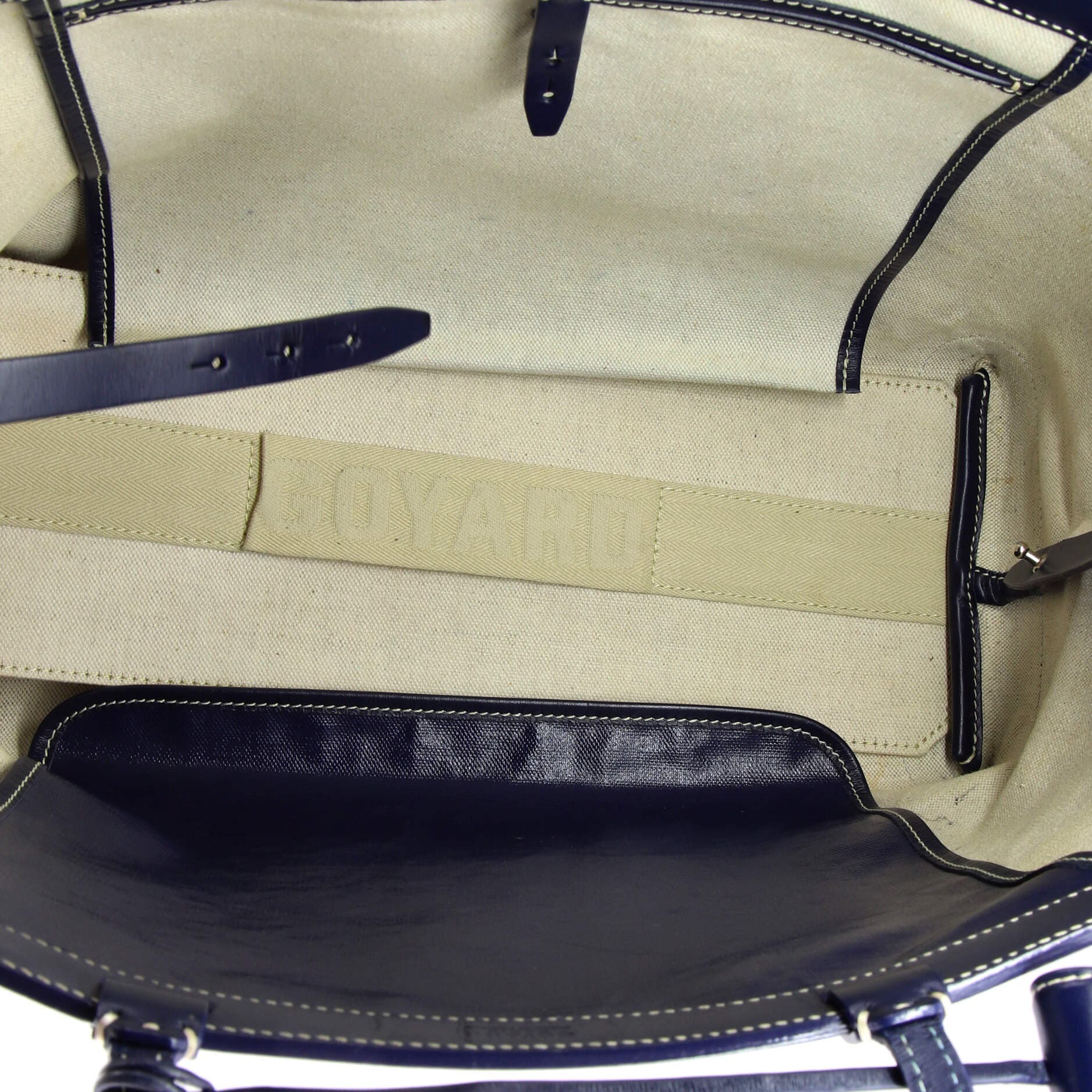 Bellechasse Bag Coated Canvas PM, Alternate, color, Blue