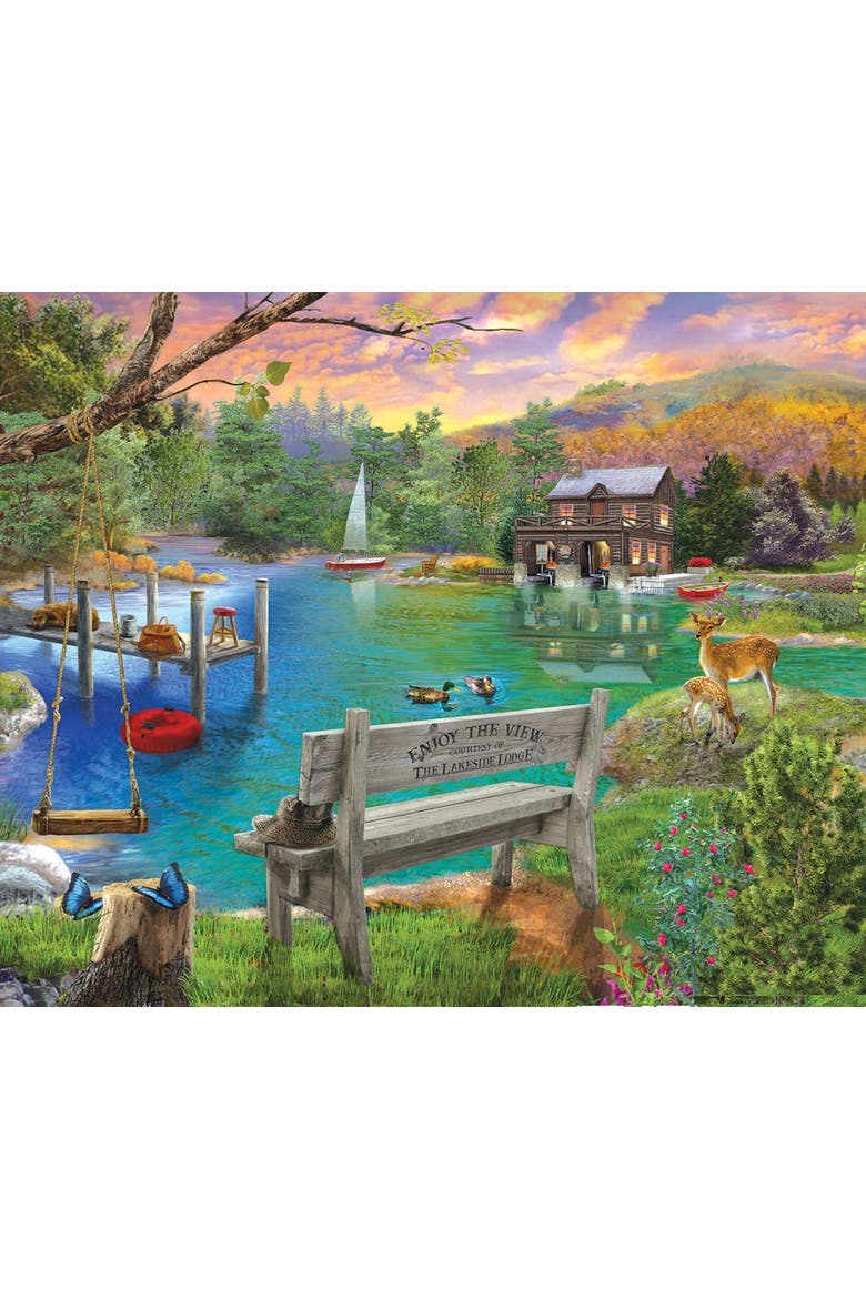 Enjoy the View 1000 piece Jigsaw Puzzle for Adults, Alternate, color, Multicolor