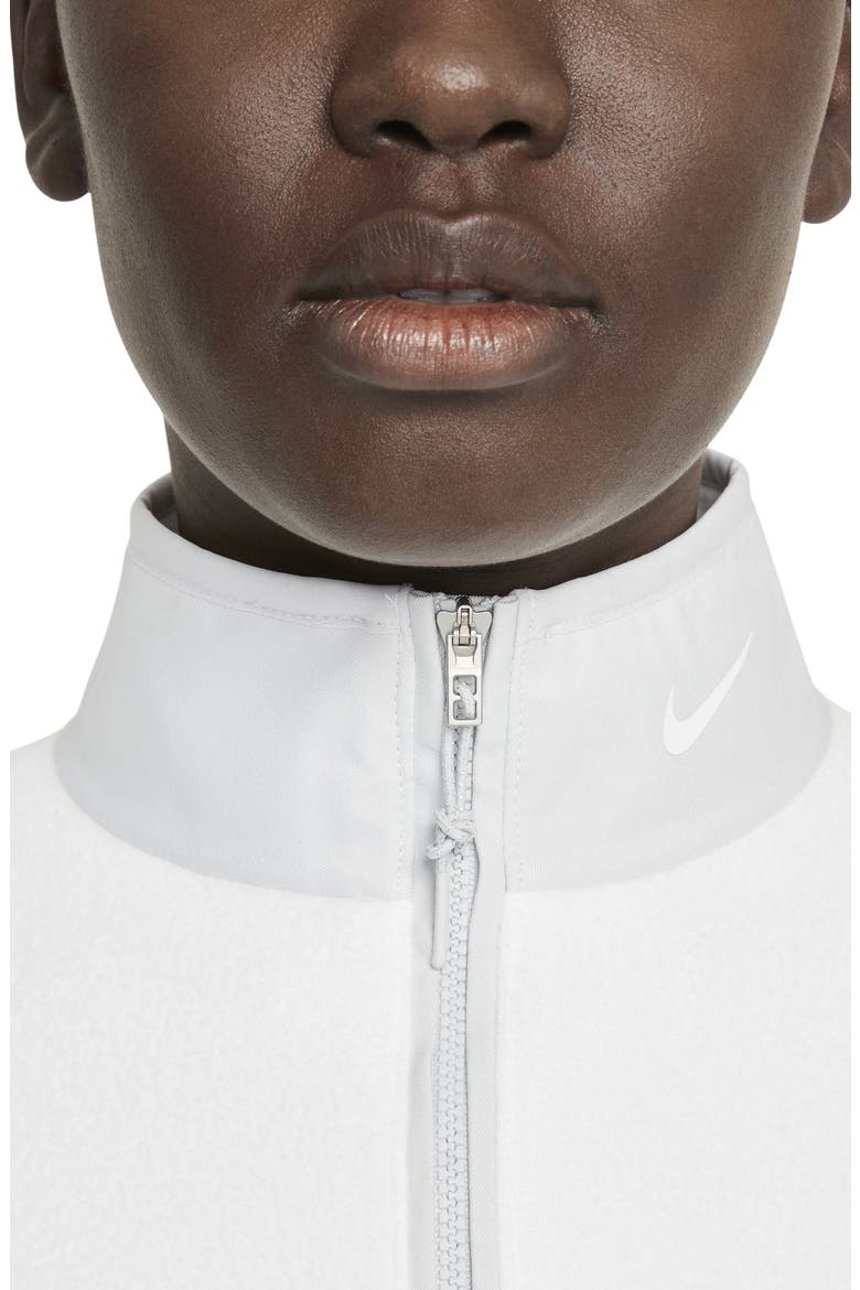 ThermaFIT Victory Half-Zip Golf Top, Alternate, color, 100 WHITE/PHOTON DUST/WHITE