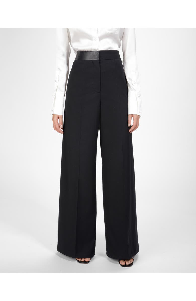 Bally Trousers In Wool Blend, Alternate, color, Black