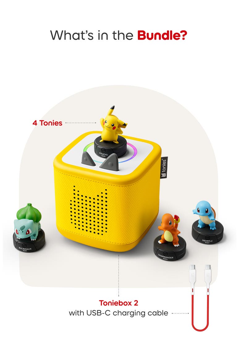 Pokémon Mega Bundle Toniebox Set, Alternate, color, MULTICOLOR