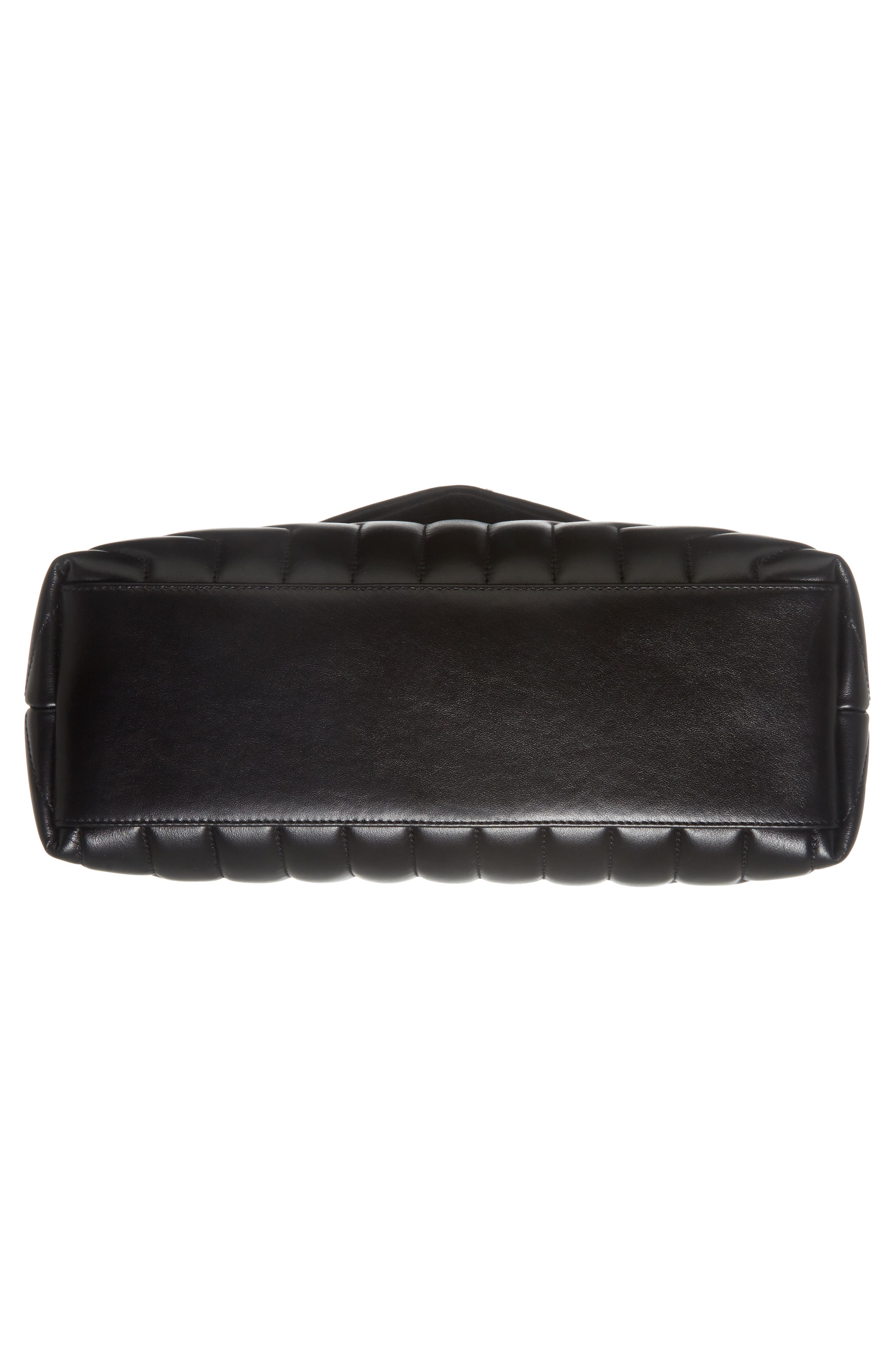 Saint Laurent Medium Loulou Matelassé Calfskin Leather Shoulder Bag, Alternate, color, 