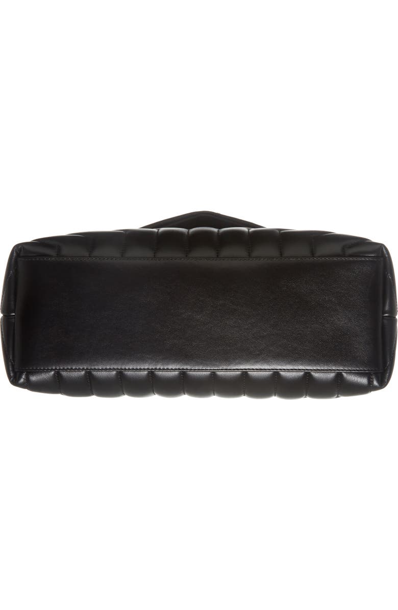 Saint Laurent Medium Loulou Matelassé Calfskin Leather Shoulder Bag, Alternate, color,