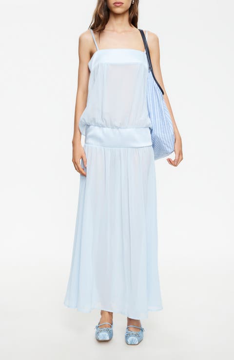 Gracia Sleeveless Chiffon Maxi Dress