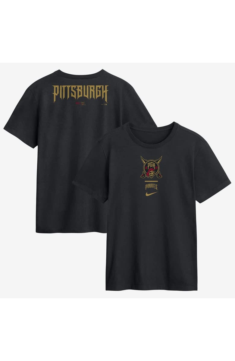 Nike Men's Nike Black Pittsburgh Pirates 2026 City Connect 2-Hit T-Shirt, Main, color, Black