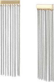 AllSaints Del Chain Drop Earrings