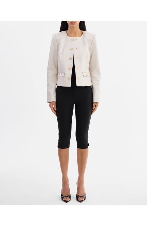 Lamarque Lynn | Leather Jacket In Animal Print