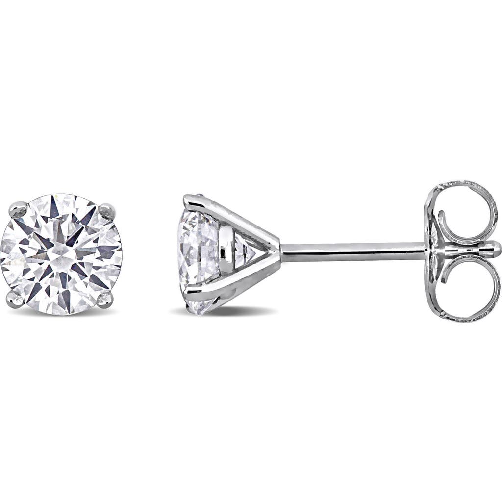 Julianna B. 1 CTW Lab-Grown Diamond Stud Earrings 14k in White Gold  product