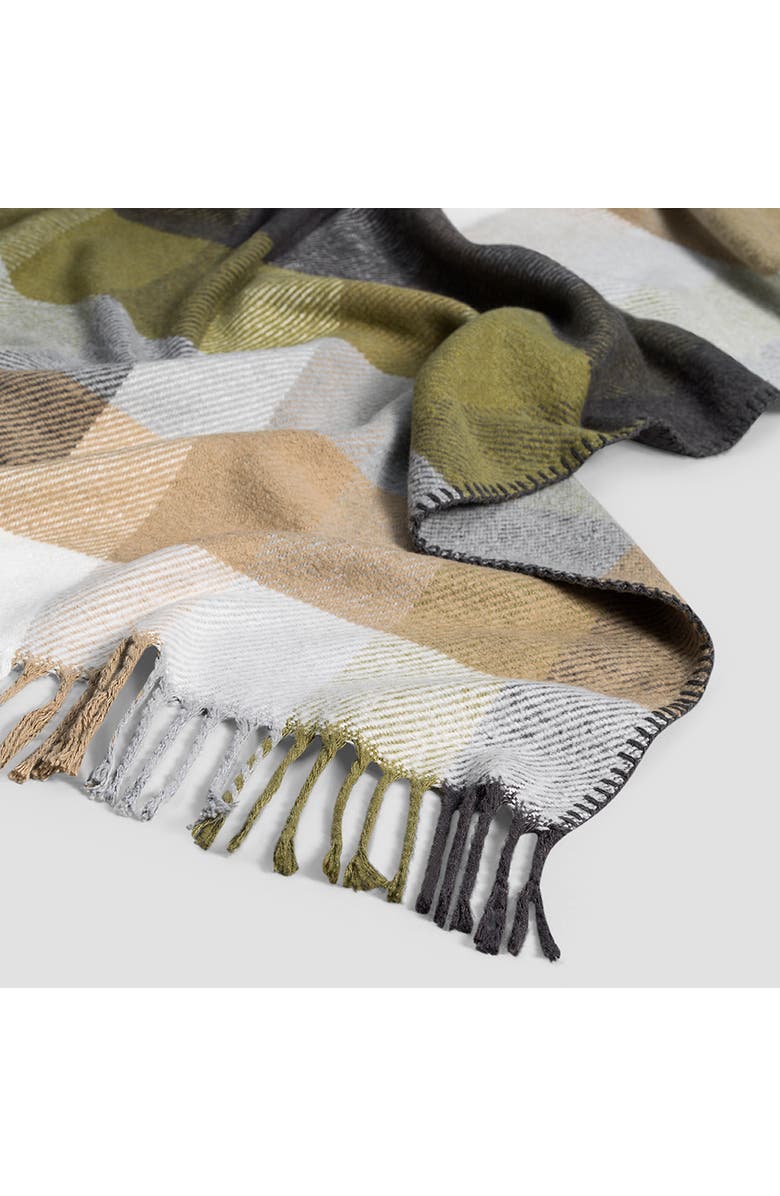 Togas Damien throw, Alternate, color, Green