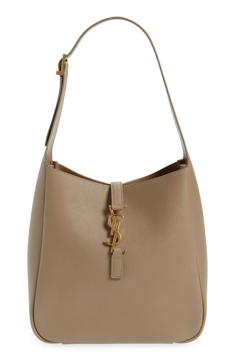 Small Le 5 à 7 Leather Hobo