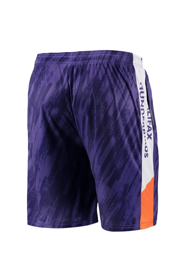 Men's FOCO Purple Halifax Thunderbirds Static Mesh Shorts, Alternate, color, Purple