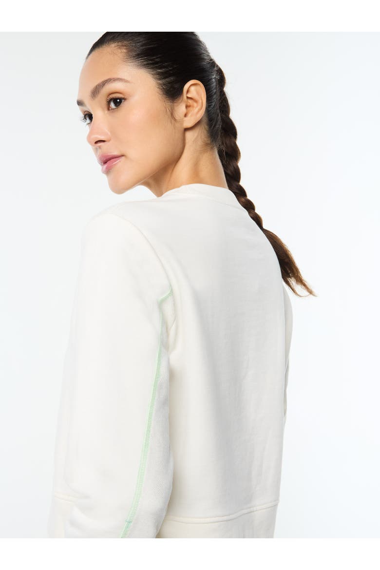 Greta Crewneck, Alternate, color, GARDENIA