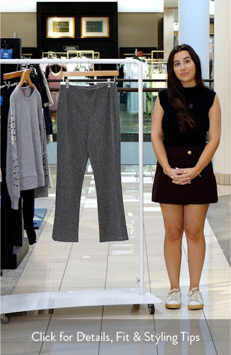 Herringbone Kick Flare Pants, sales video thumbnail