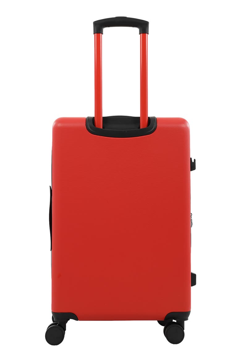 25-Inch Hardside Spinner Suitcase, Alternate, color, RED