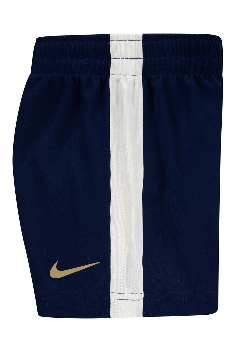 JDI T-Shirt & Shorts 2-Piece Set, Alternate, color, MIDNIGHT NAVY/ IVORY HEATHER