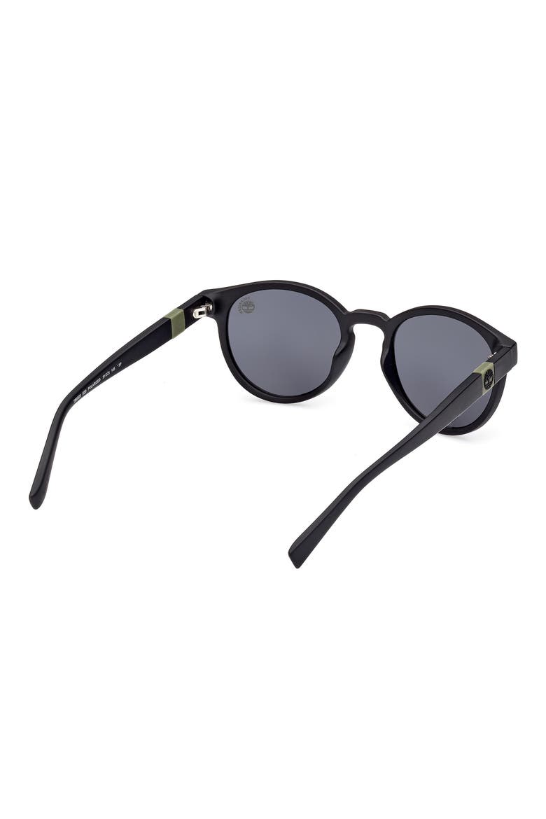 51mm Sunglasses, Alternate, color, MATTE BLACK / SMOKE POLARIZED