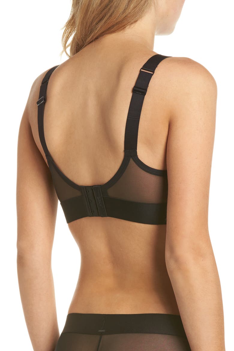 Sheers Wireless Bralette, Alternate, color, BLACK