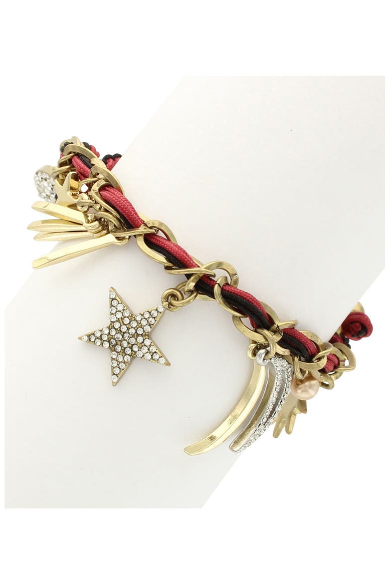 Celestial Charm Slider Bracelet, Alternate, color, GOLD / MULTI