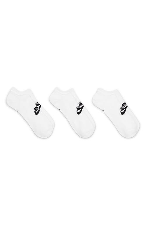 Nike Sportswear 3-pack Everyday Essential Socks In White