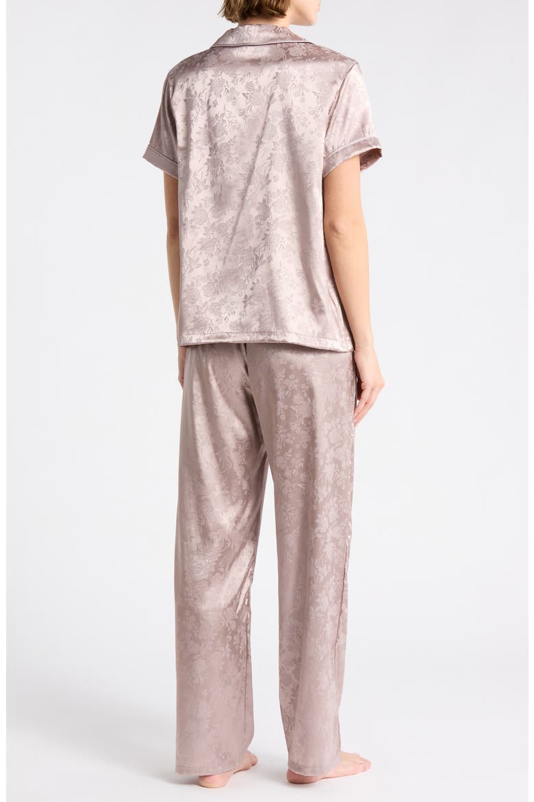 Ginnie Satin Pajamas, Alternate, color, BABY ROSE-TAUPE
