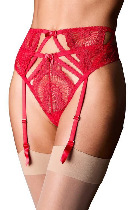 Natalia Lace Suspender Belt