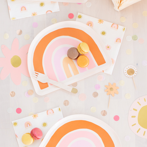Daydream Society Boho Rainbow Large Plates