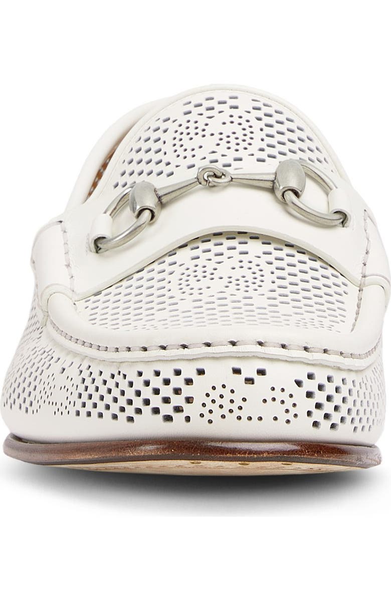 Gucci Horsebit 1953 Perforated Loafer, Alternate, color, Off White