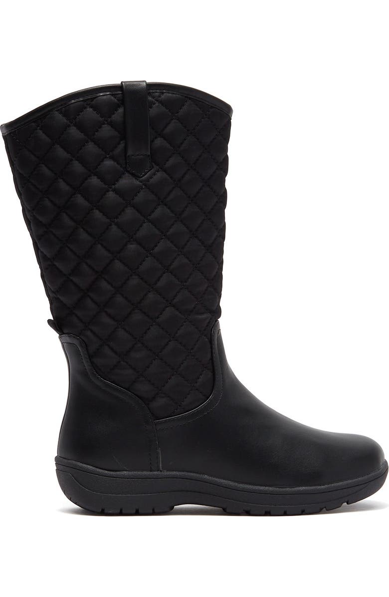 JOE FRESH Lugagne Quilted High Knee Boot, Alternate, color,