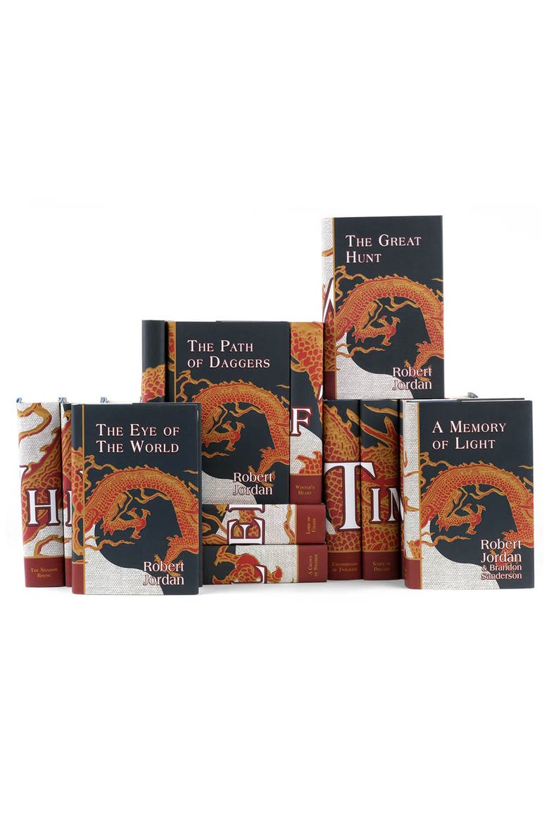 The Wheel of Time Book Set, Alternate, color, Black and Red