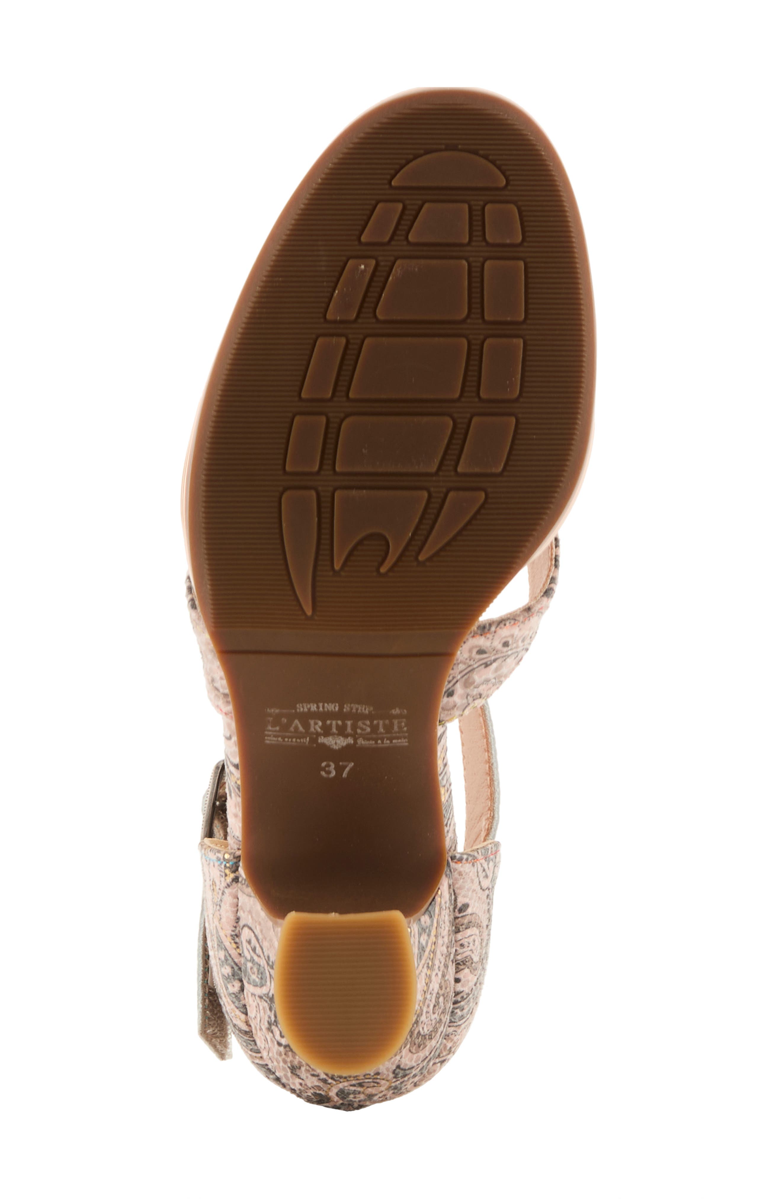 Waltz Ankle Strap Sandal, Alternate, color, PINK MULTI