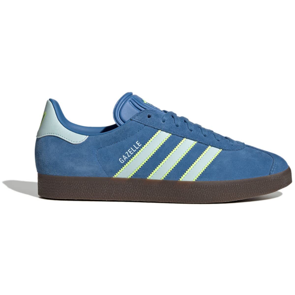 adidas Men's adidas  Blue/Mint Charlotte FC 2025 Jersey Hook Third Gazelle Shoes, Alternate, color, Blue