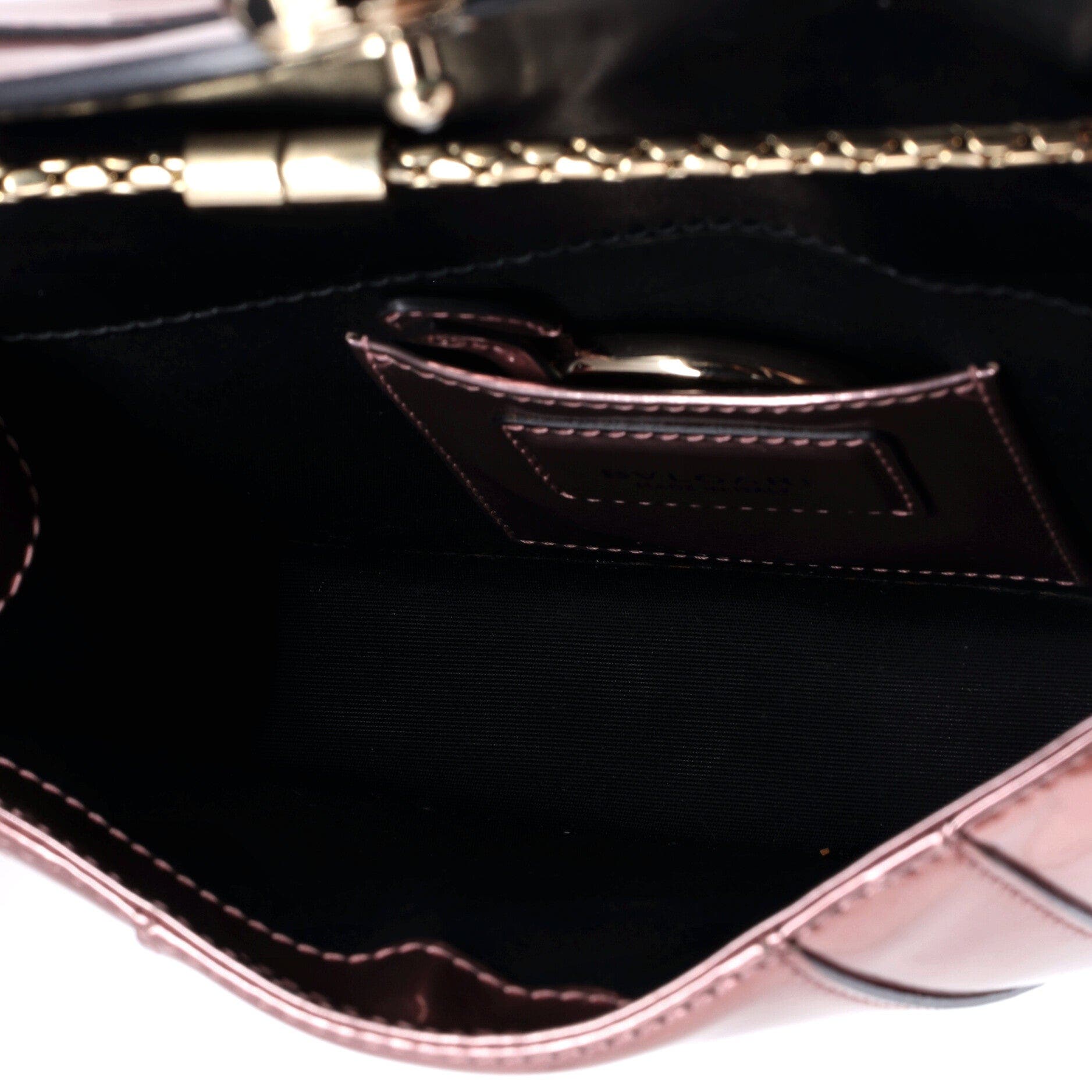 Serpenti Forever Square Shoulder Bag Leather Small, Alternate, color, Pink