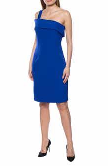 Marina One-Shoulder Shealth Bodycon Dress