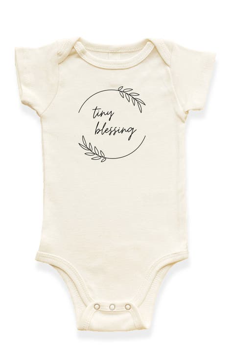 Tiny Blessing - Organic Short Sleeve Baby Bodysuit