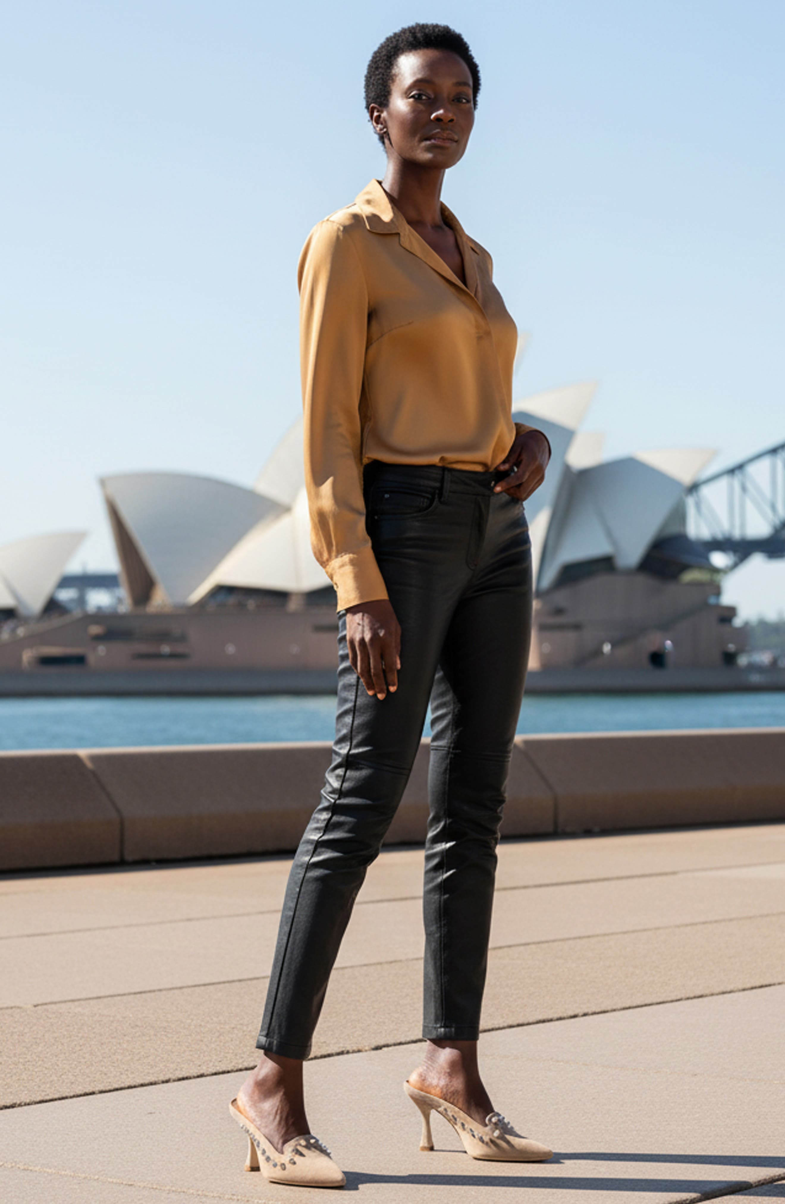Georgia Pointed Toe Mule - image 4
