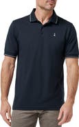 TravisMathew Happier Hour Tipped Cotton Polo