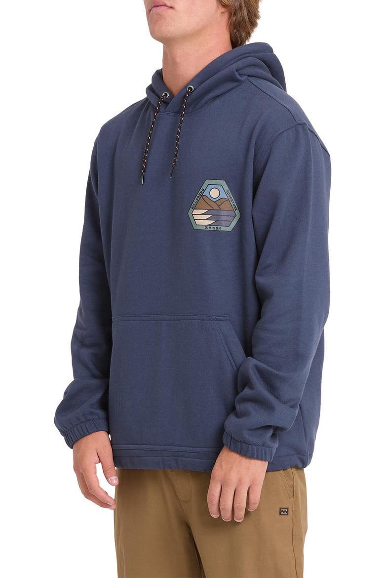 Adventure Division Compass Hoodie, Alternate, color, BLUE GRAPHITE