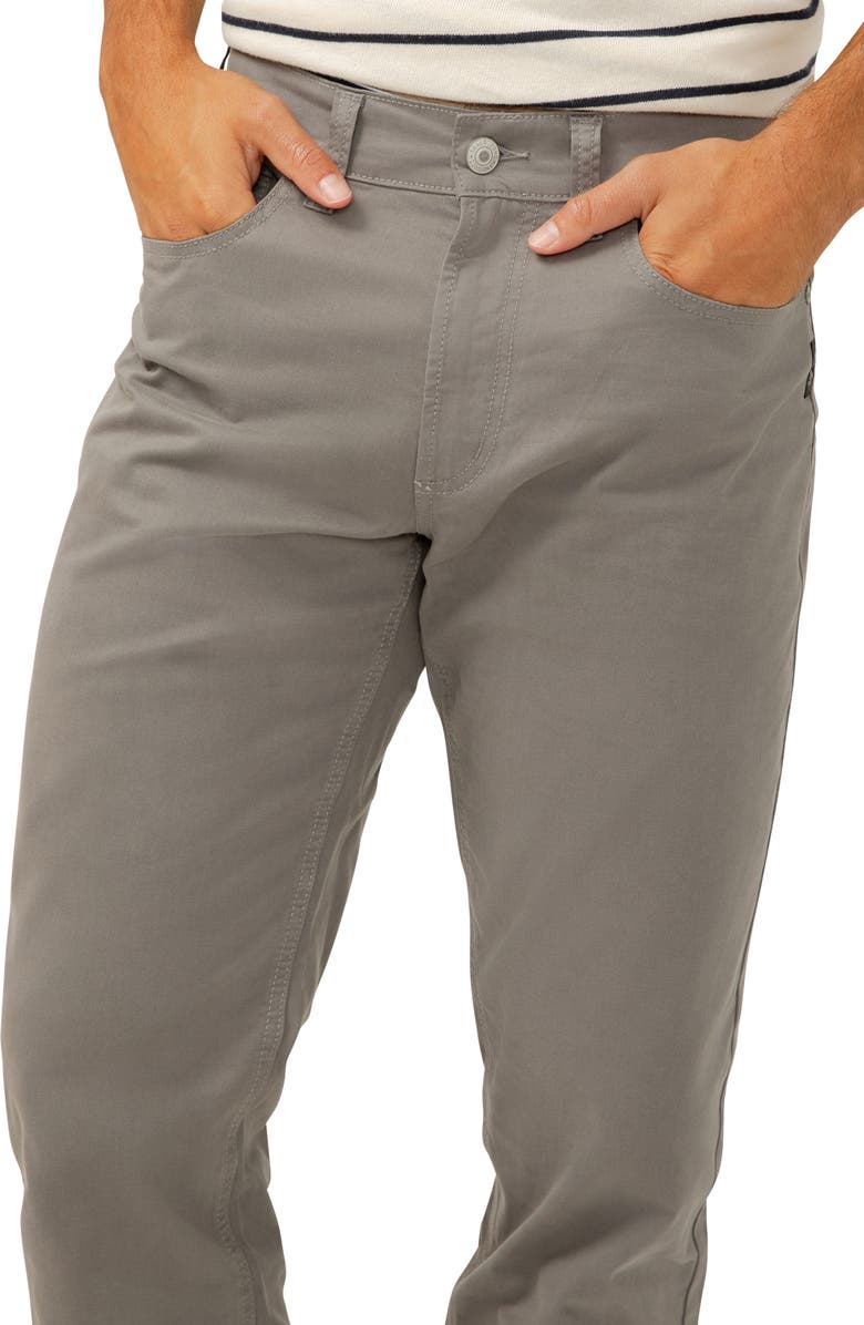 Silver Jeans Co. Eddie Athletic Fit Tapered Jeans, Alternate, color, Grey