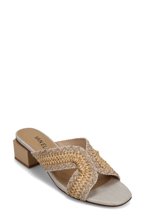 Cyndia Block Heel Sandal (Women)