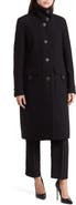 Andrew Marc Almedia Wool Blend Twill Coat