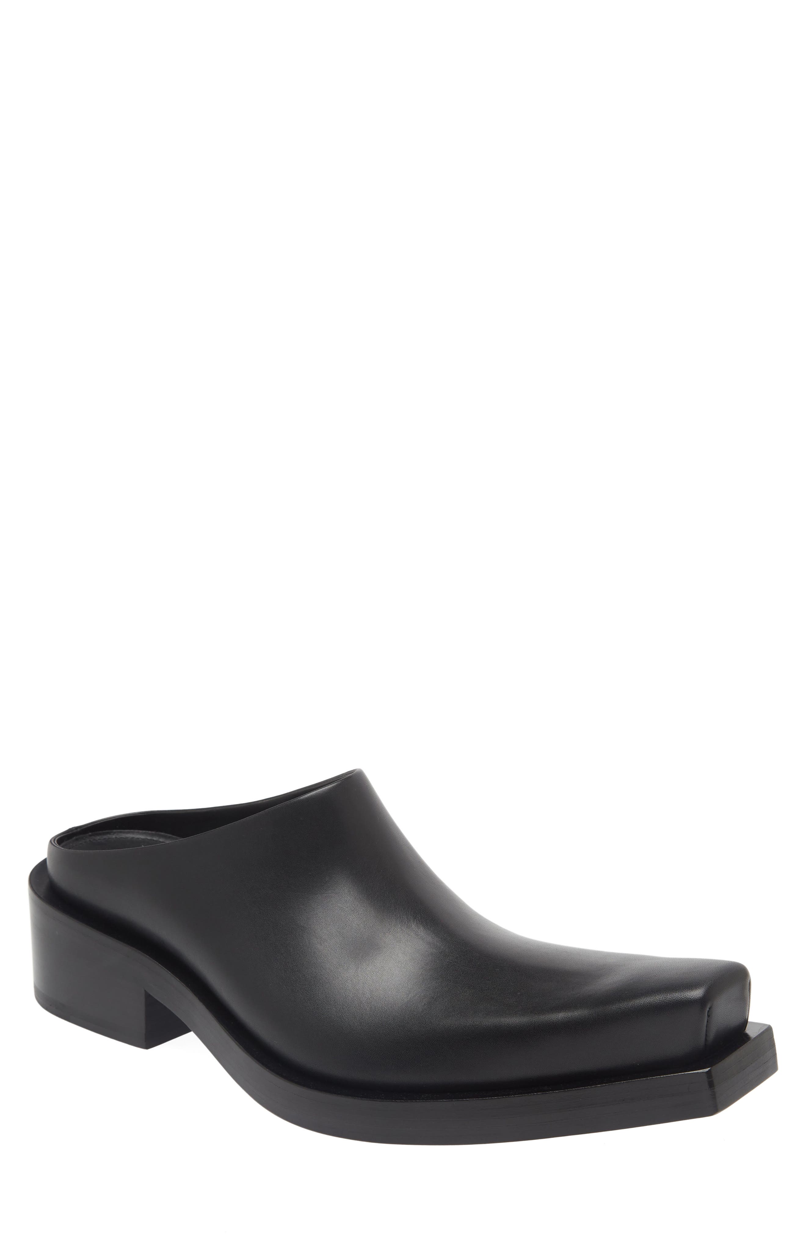 Balenciaga Santiago Square Toe Mule, Main, color, 