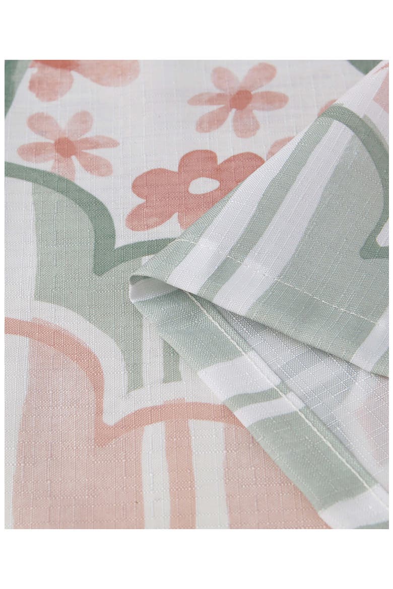 Floral Shower Curtain, Alternate, color, NORI FLORAL BLUSH