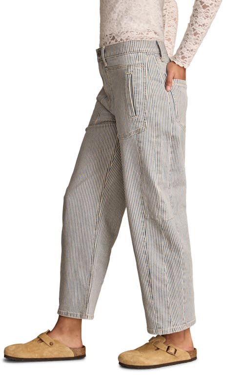 Lucky Brand Legend Barrel Leg Jeans In Gray