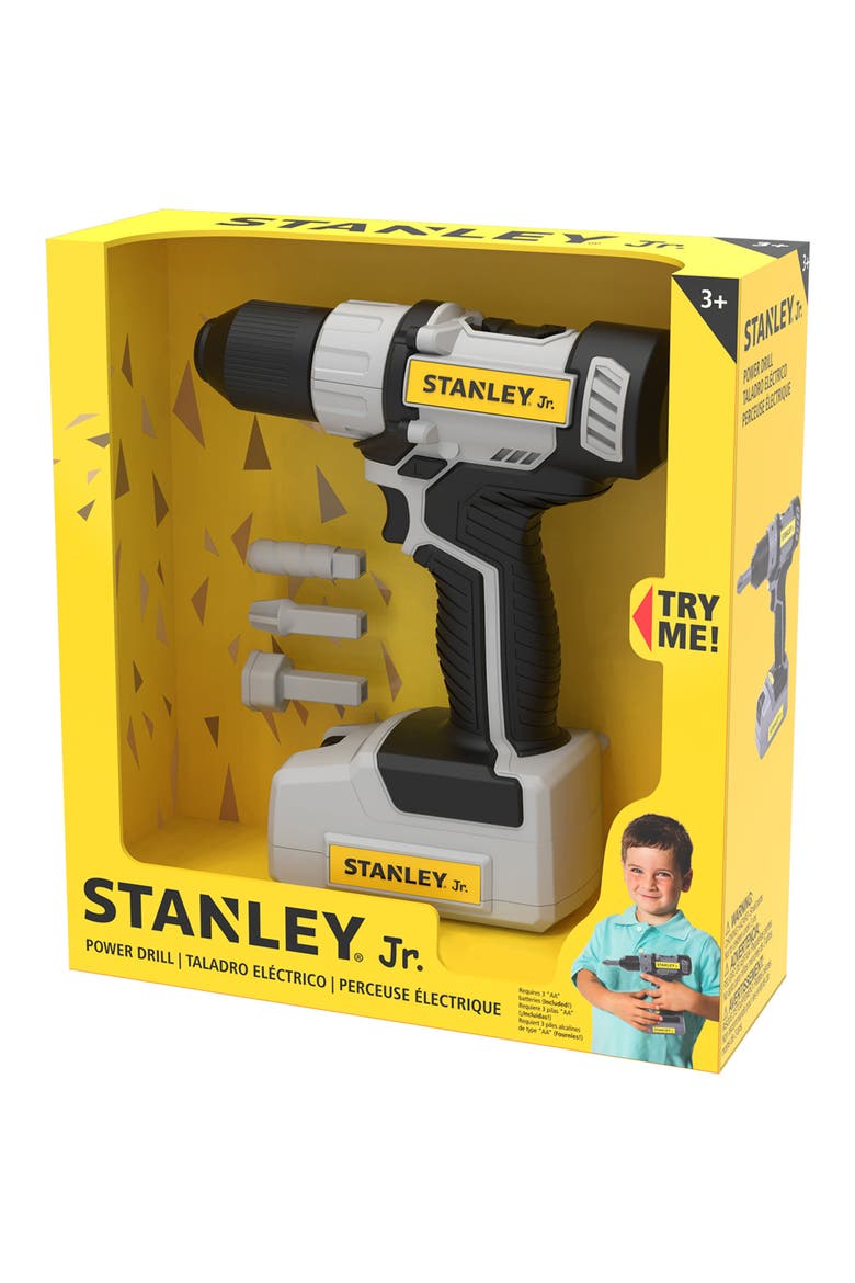 Pretend Play Battery Operated Drill, Alternate, color, YELLOW & BLACK