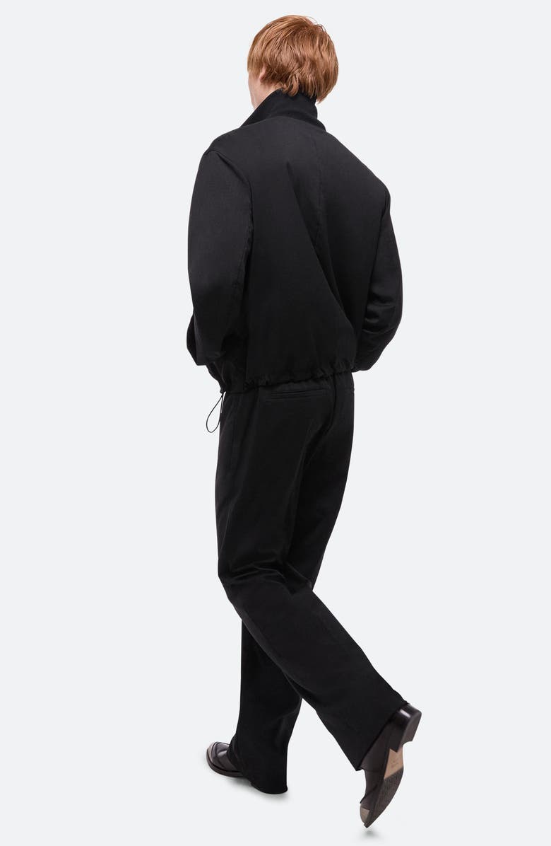 Helmut Lang Relaxed Virgin Wool Bomber Jacket, Alternate, color,